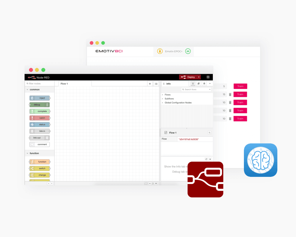 BCI OSC Node Red extension