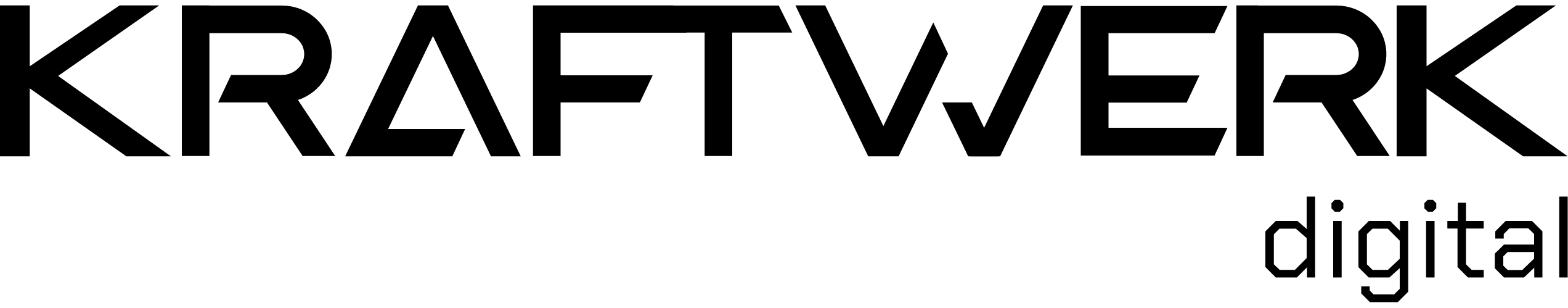 Kraftwerk Digital logo